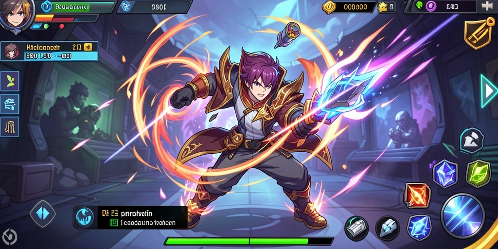 Screenshot aksi seru dalam permainan A777GAME.