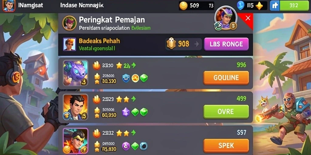 Screenshoot memperlihatkan level baru yang menantang.