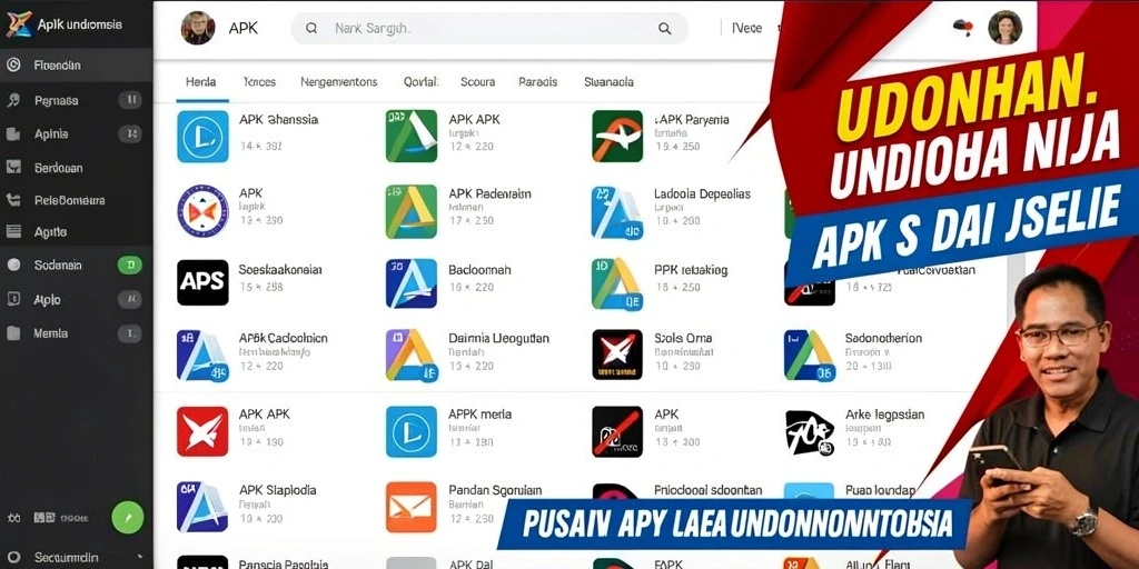Pemandangan menakjubkan dalam level permainan.