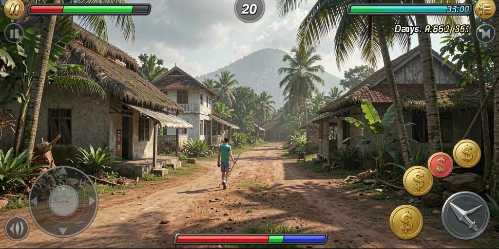 Karakter yang beragam dengan skill unik masing-masing.