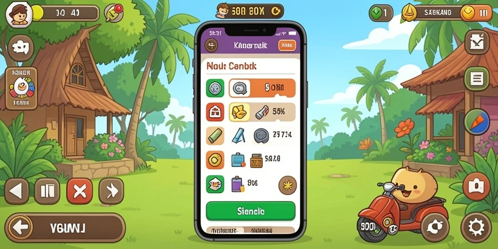 Fitur leaderboard yang memungkinkan tantangan antar pemain.