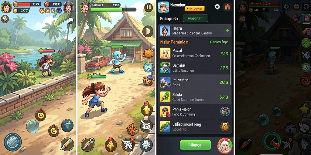 Sistem multiplayer yang seru dan interaktif.